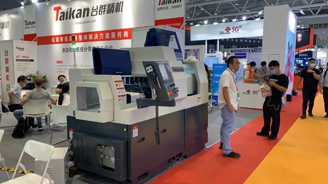 itb8888通博精机参展宝安工业生长博览会