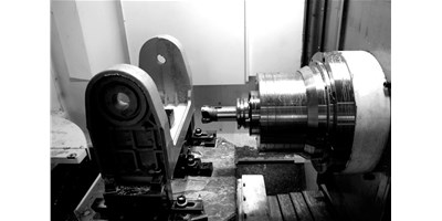 itb8888通博精机HMC-63卧式加工中心，周围多工序加工，施展强盛加工性能